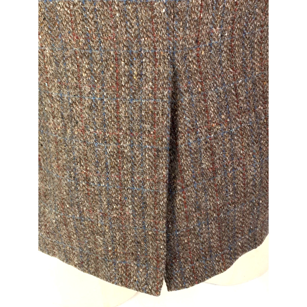 44R Levis USA Mens Vintage Pure Wool Tweed 2 Button Blazer Sport Coat Moss Brown - Picture 7 of 12